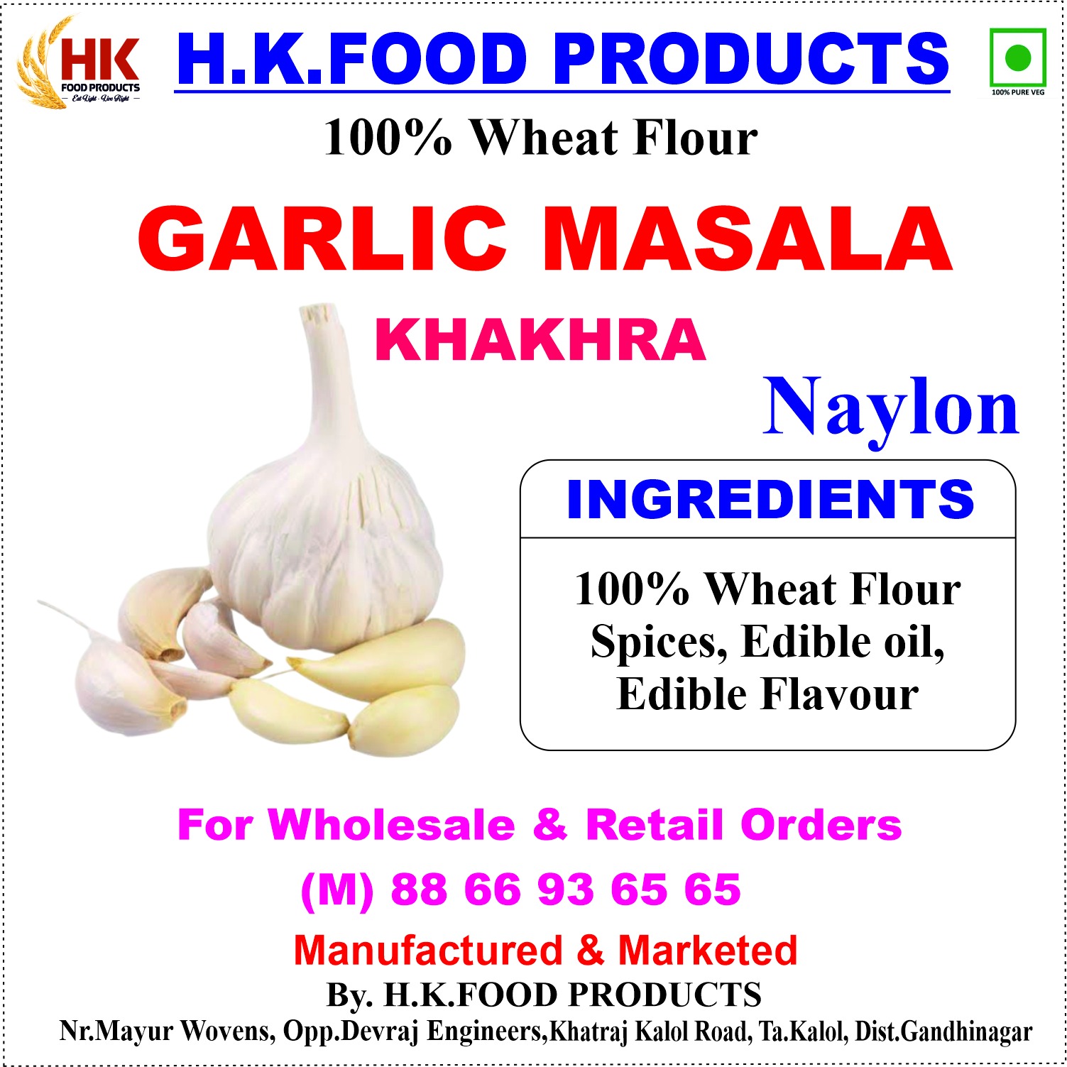 GARLIC CHATPATA